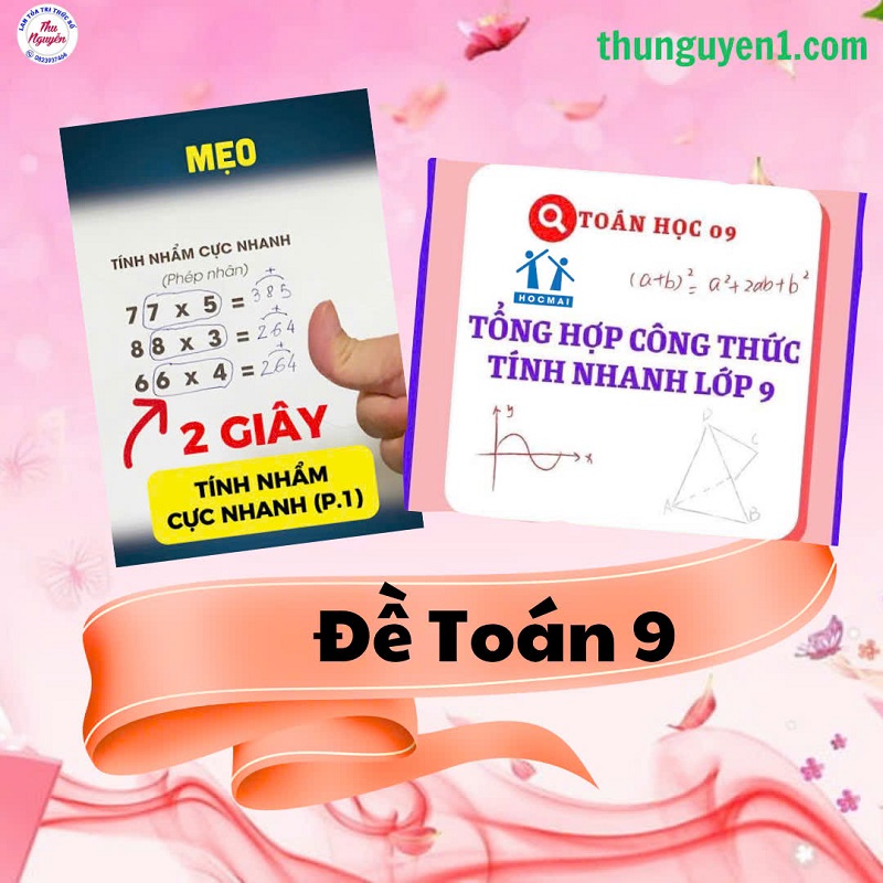 Mẹo học toán cấp 2 dễ - Bí quyết nắm chắc kiến thức trong thời gian ngắn 1 Mẹo học toán cấp 2 dễ - Bí quyết nắm chắc kiến thức trong thời gian ngắn