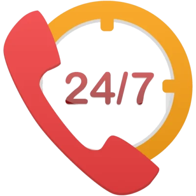 24 7 icon goi dien